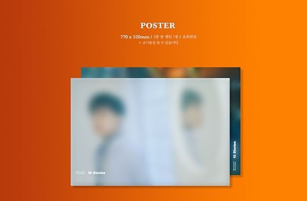 KIM SUNG KYU INFINITE 1ST ALBUM 10 Stories LIMITED Ver. CD +