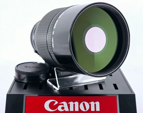 🌸[N.MINT+++] Canon Reflex 500mm F8 Mirror Telephoto Lens New FD NFD From JAPAN