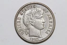 1912-D Barber or Liberty Head 90% Silver Dime About Uncirculated (BDX782)