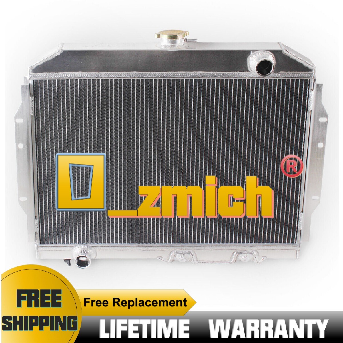 FILA Radiatore in alluminio 3 file per AMC AMX Ambassador Gremlin Javelin SST V8 1958 1974