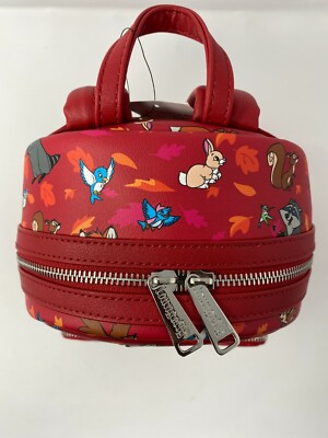 Loungefly Mini Backpack Disney Parks Red Disney Critters  display picture 2