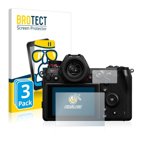 BROTECT Schutzglas Für Panasonic Lumix DC-GH6 – 9H Kratzfest, Anti-Fingerprint, Made In Germany