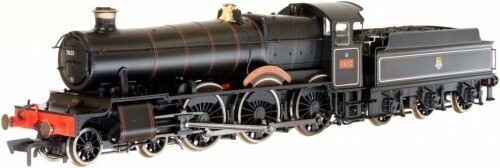 Dapol 4S-001-004 7800 Class 7823 'Hook Norton Manor' BR Early Crest Lined Black