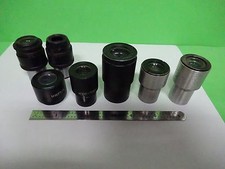 FOR PARTS MICROSCOPE OCULAR EYEPIECES OPTICS AS IS BIN Y2-20