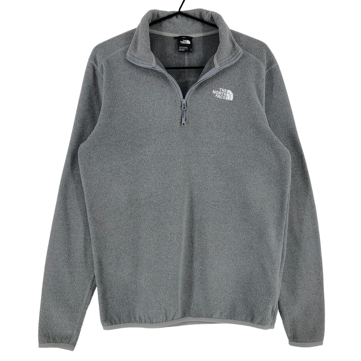 THE NORTH FACE 1/4 Zip Neck Fleece Jumper fleece Sweater Men Size