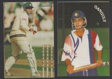 India vintage cricket postcards SAURAV GANGULY (5)