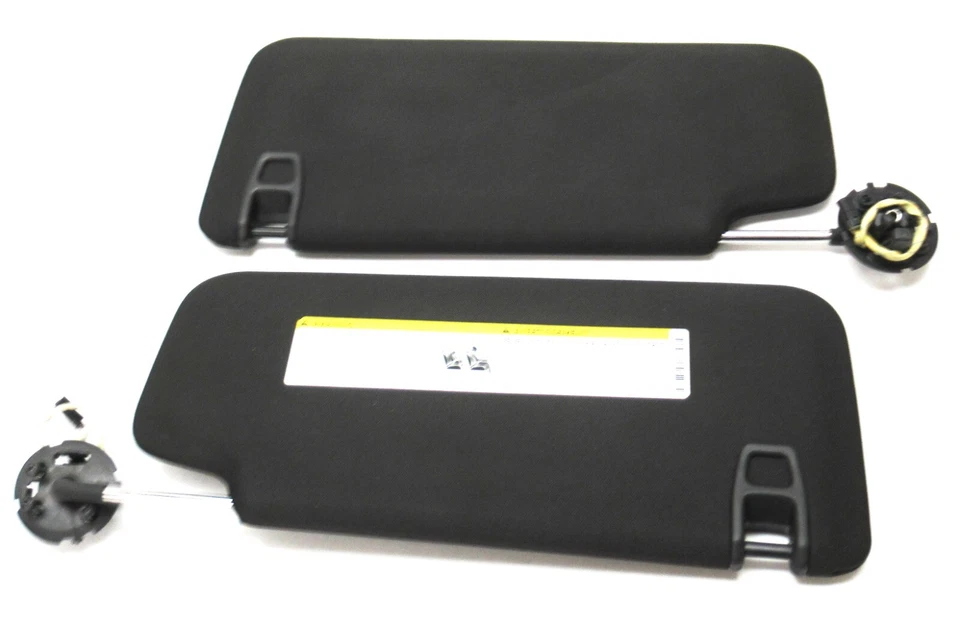 Parasol lateral del conductor y del pasajero GM Jet negro OEM 2013-2016 Cadillac SRX Foto 4 de 4