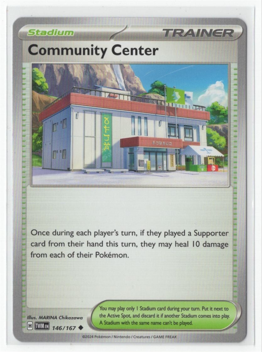 Pokemon Twilight Masquerade - 146/167 Community Center