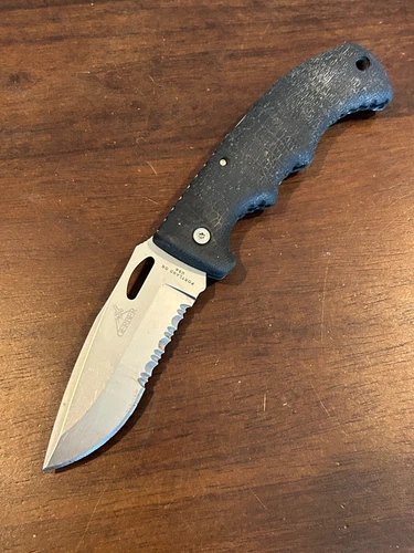 Gerber Gator II EDC Pocket Knife, Thumb Hole 1 Hand Open, Made In The USA G119