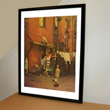 Norman Rockwell Homecoming GI Poster Print Wall Art 18x24