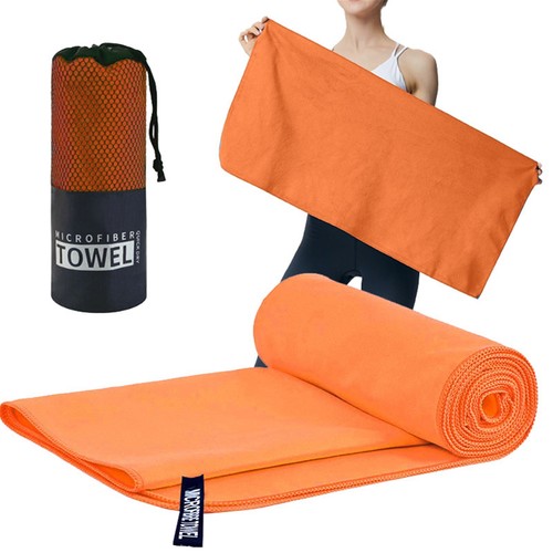 Microfiber Gym Towels Sports Sweat Towel Super Absorbent Ultra Soft Breathable - Picture 41 of 46