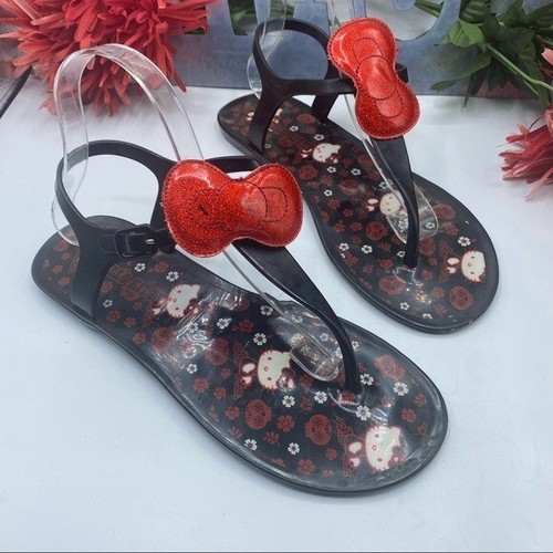 hello kitty jelly sandals