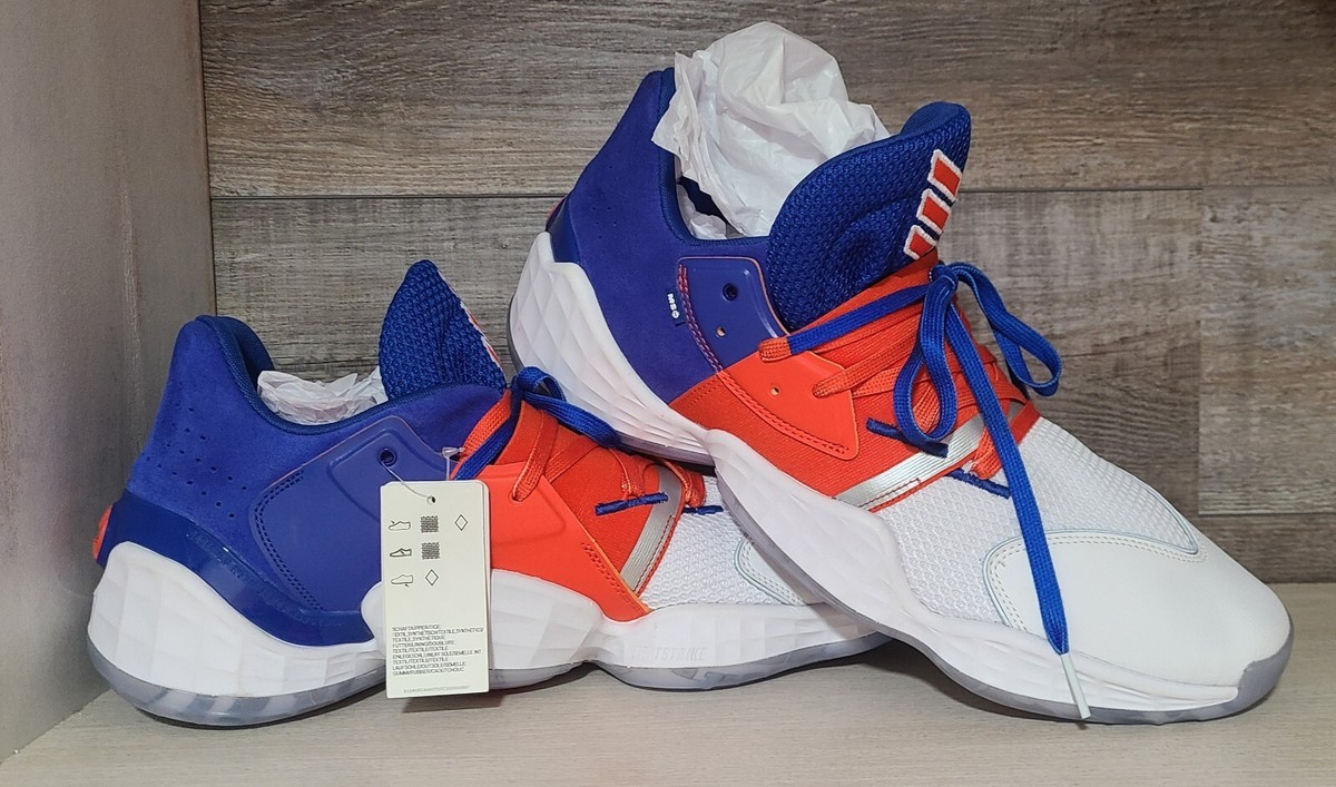 バスケットボール adidas - Harden vol.4 26cm Adidas FX2095 James Harden Vol 4 GCA Basketball Orange Grey