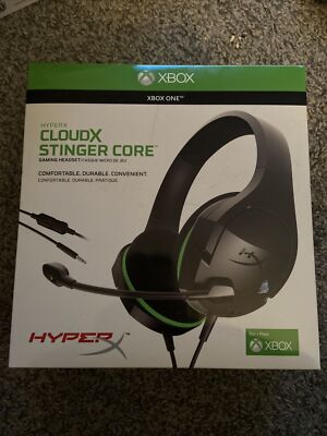 HyperX Cloudx Stinger Core Black Headband Headsets for Xbox One
