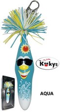 Kooky Klickers Kollectible Kids Party Gift Pen  Carabiner Select Krew Aqua 315