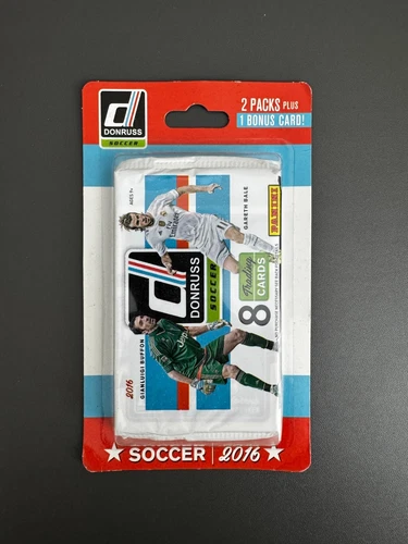 2016 Donruss Soccer NEW Sealed Blister Pack (2 Packs + 3 Bonus Cards) Pulisic RC