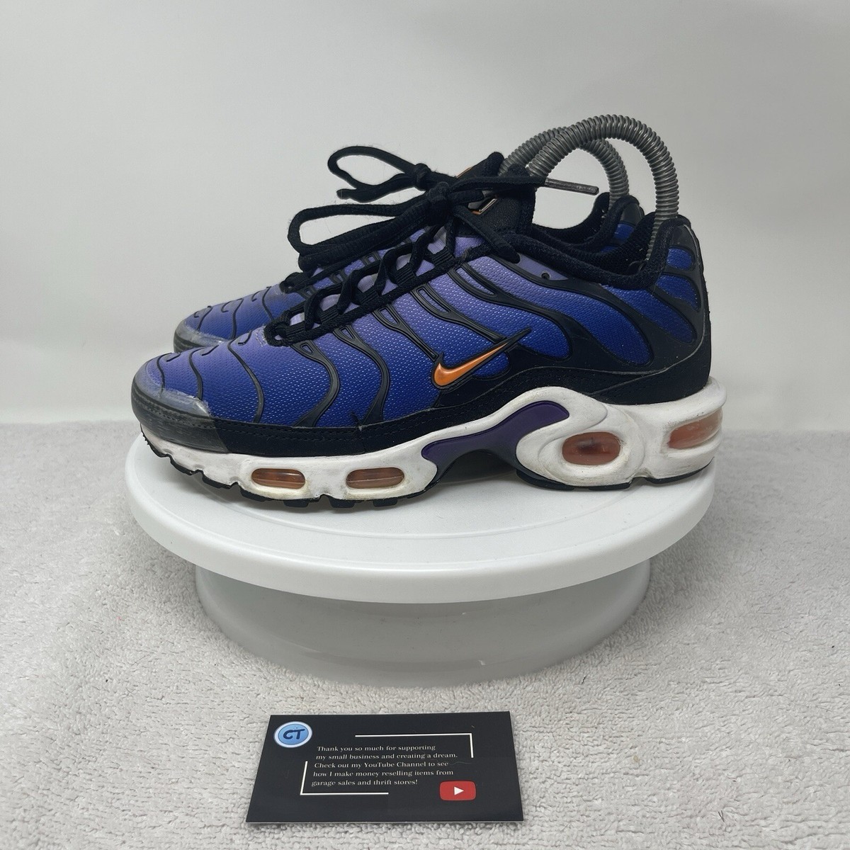 靴 NIKE air max plus tn 27cm Nike Air Max Plus NS GPX Logo TN Black White Running AJ0877