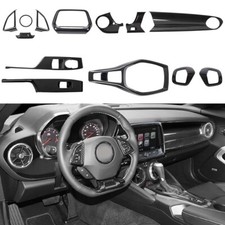 Carbon Fiber 8inch Screen Dash Panel Cover Trim Kit For Chevrolet Camaro 2017-24 Carbon Fiber 8inch Screen Dash Panel Cover Trim Kit For Chevrolet Camaro 2017-24