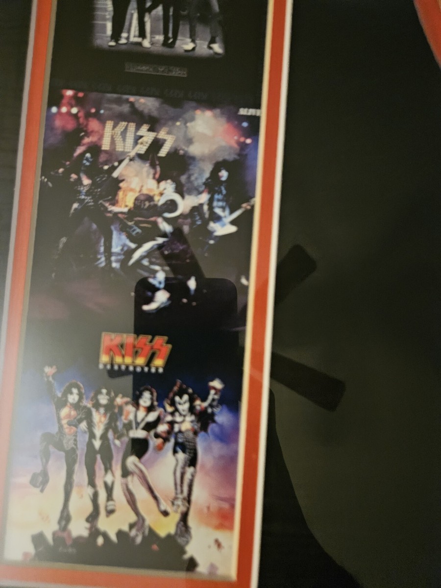 RARE KISS 2005 The First Decade 24KT Gold Plated Record