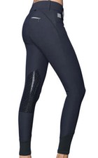 Aubrie Pro Meryl Knee Grip Breech - Black - L...