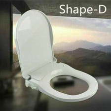 Bidet Fresh Water Spray Kit Non Electric Toilet Seat Attachment with Dual Nozzle