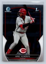 2023 Bowman 1st Bowman Chrome #BCP-78 Ariel Almonte Cincinnati Reds