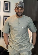 African Dashiki set, matching shirt and pant/African clothing / African men clot