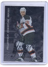 99-00 1999-00 BE A PLAYER MILLENNIUM BOBBY HOLIK AUTOGRAPH AUTO 150 DEVILS