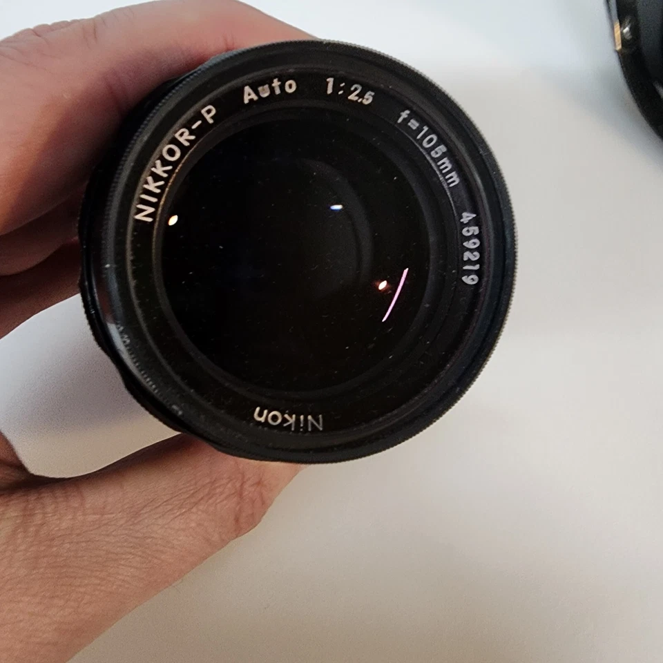 Nikon Nikkor-P 105 mm F/2.5 non-Ai Lens for Nikon Sony Manual Lens - Image 3 of 4