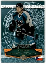 2007-08 UD MVP New World Order insert #3 Milan Michalek San Jose Sharks