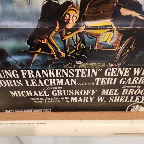 Young Frankenstein Original One Sheet Movie Poster. 1974 - Picture 18 of 24