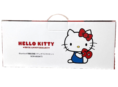 HELLO KITTY ミュージックボックス セット　1988年 Hello Kitty Boombox 50th Anniversary Model Radio Cassette Recorder