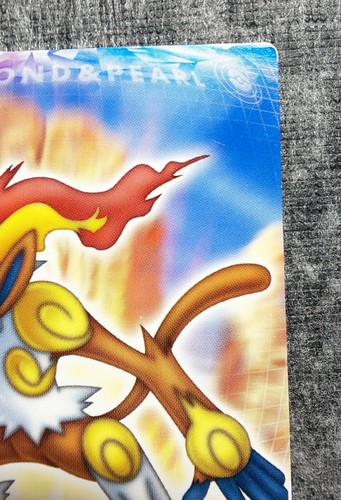 Infernape Pokemon Carddass Zukan Card 006 GOUKAZARU Nintendo Very Rare #40-50 - Picture 3 of 10