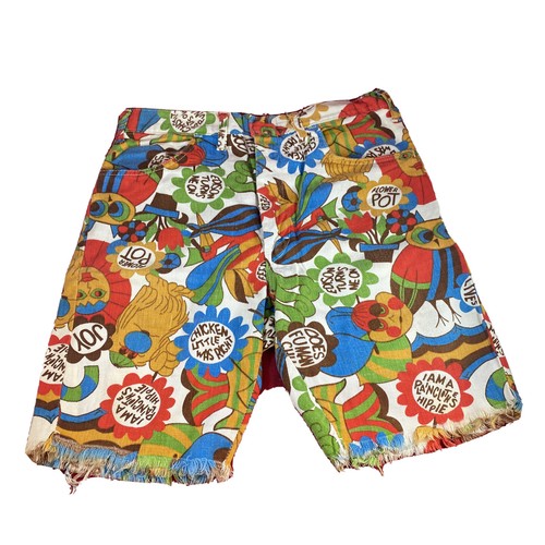 Vintage 1960s Hippie Cut Off Shorts 