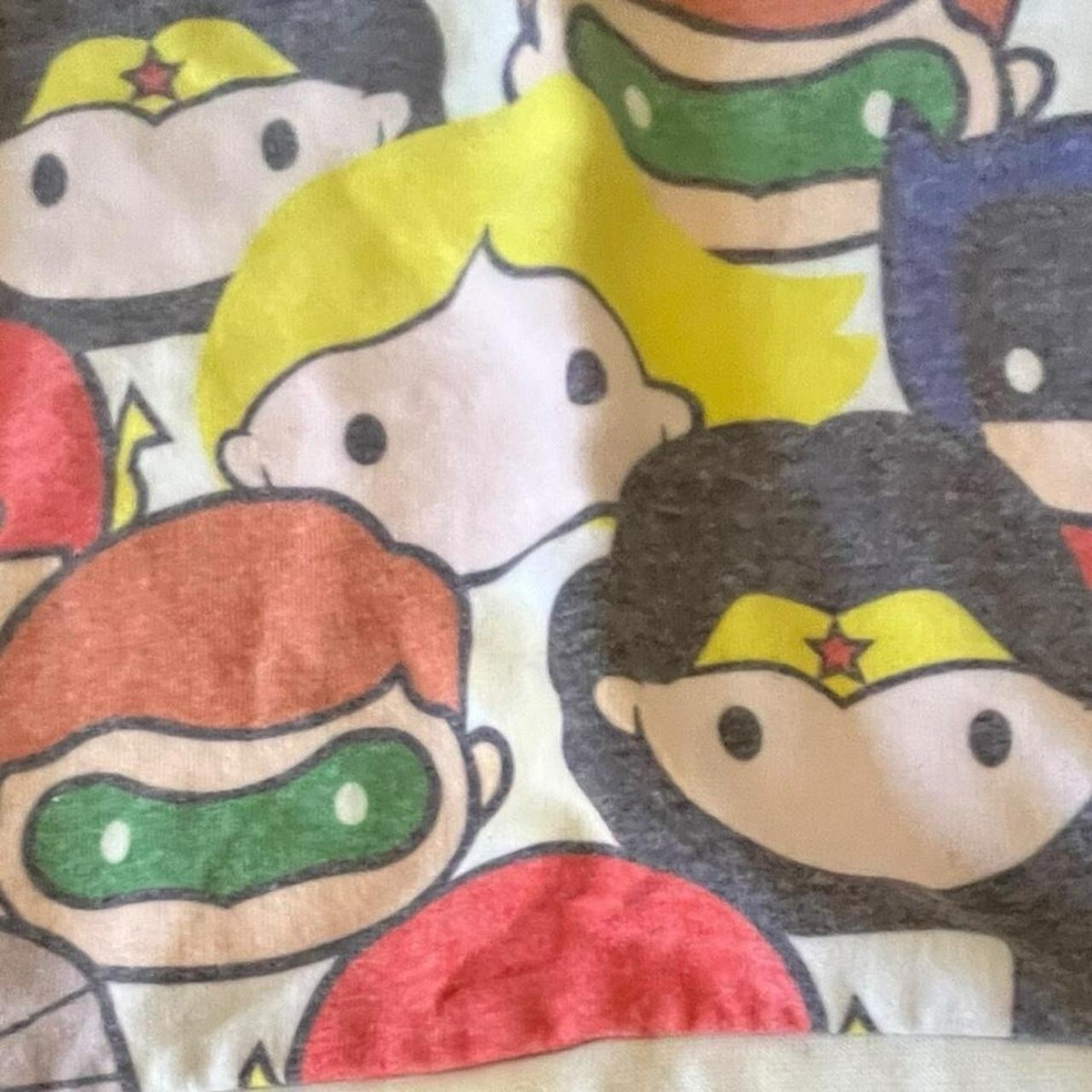 758-Superhero graphic multicoloured crewneck sweatshirt #superhero #sixflags View 3