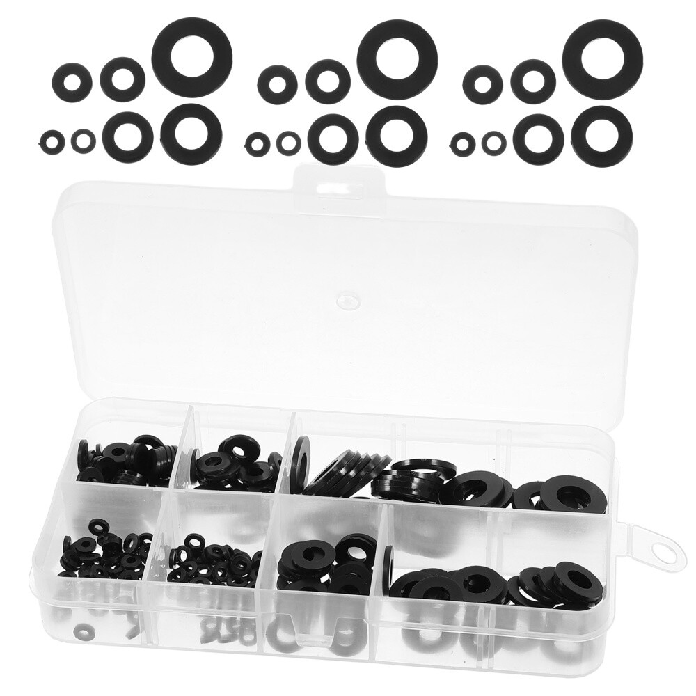 250pcs Nylon Washer Assortment Kit with Box eBay