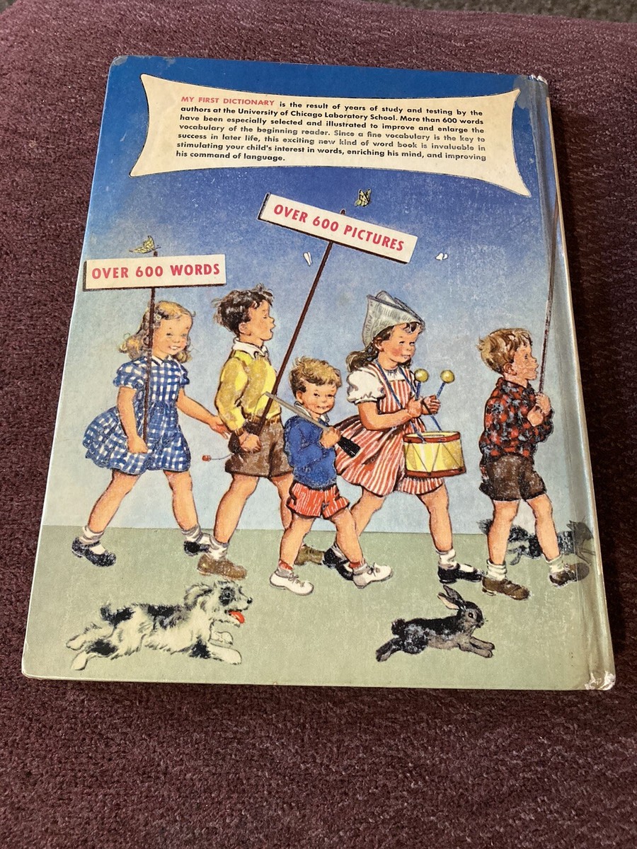 Vintage 1948 My First Dictionary By Laura Ofetdal And Nina Jacob