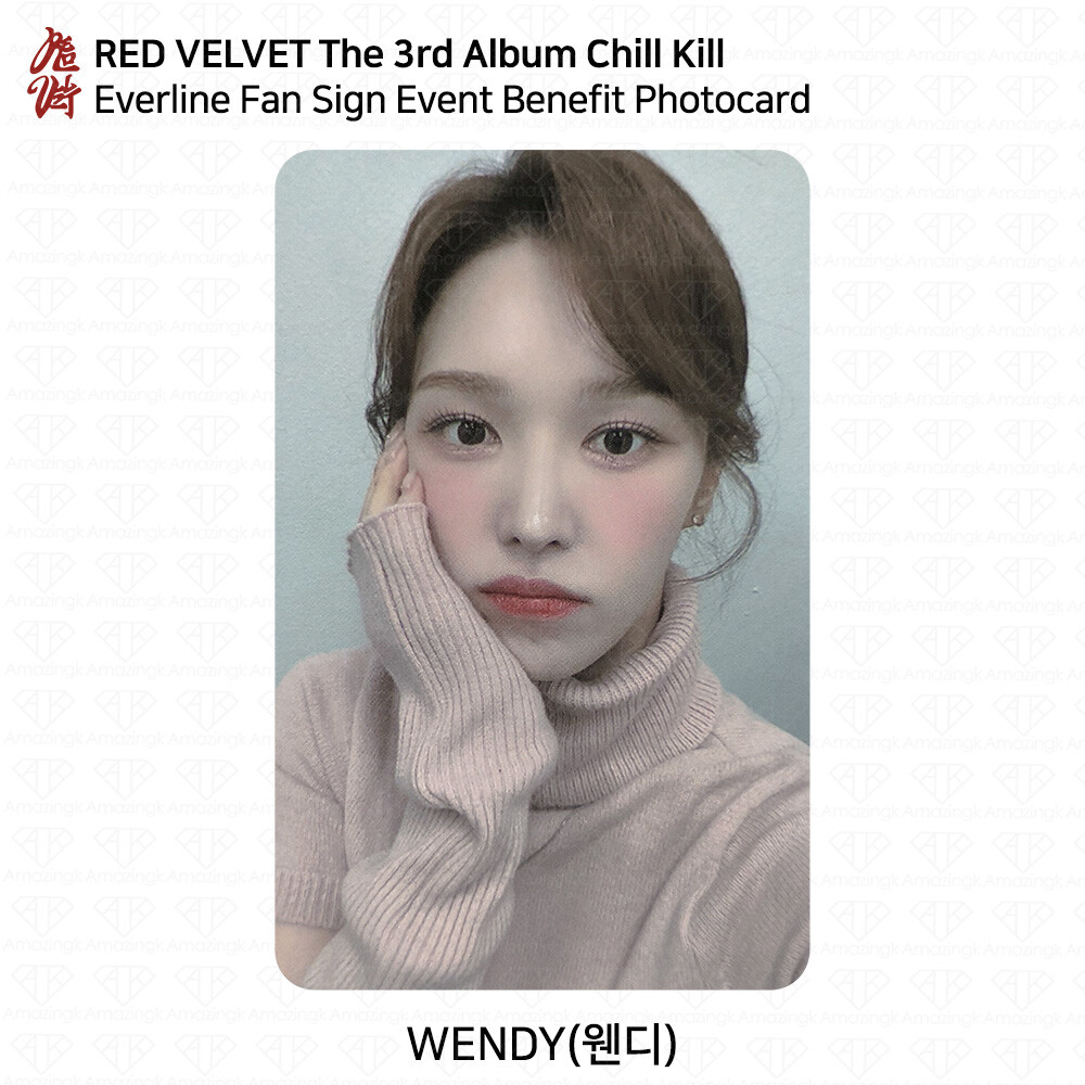 Red Velvet The 3rd Album Chill Kill Everline Fan Sign Event Red Velvet The 3rd Album Chill Kill Everline Fan Sign Event