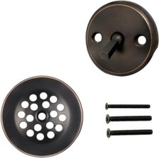 Trip Lever Tub Trim Kit Set with 2 Hole Overf...