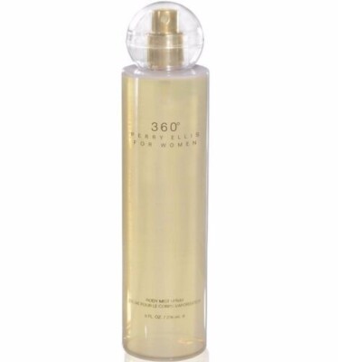 360 by Perry Ellis Body Mist for Women 8 oz New