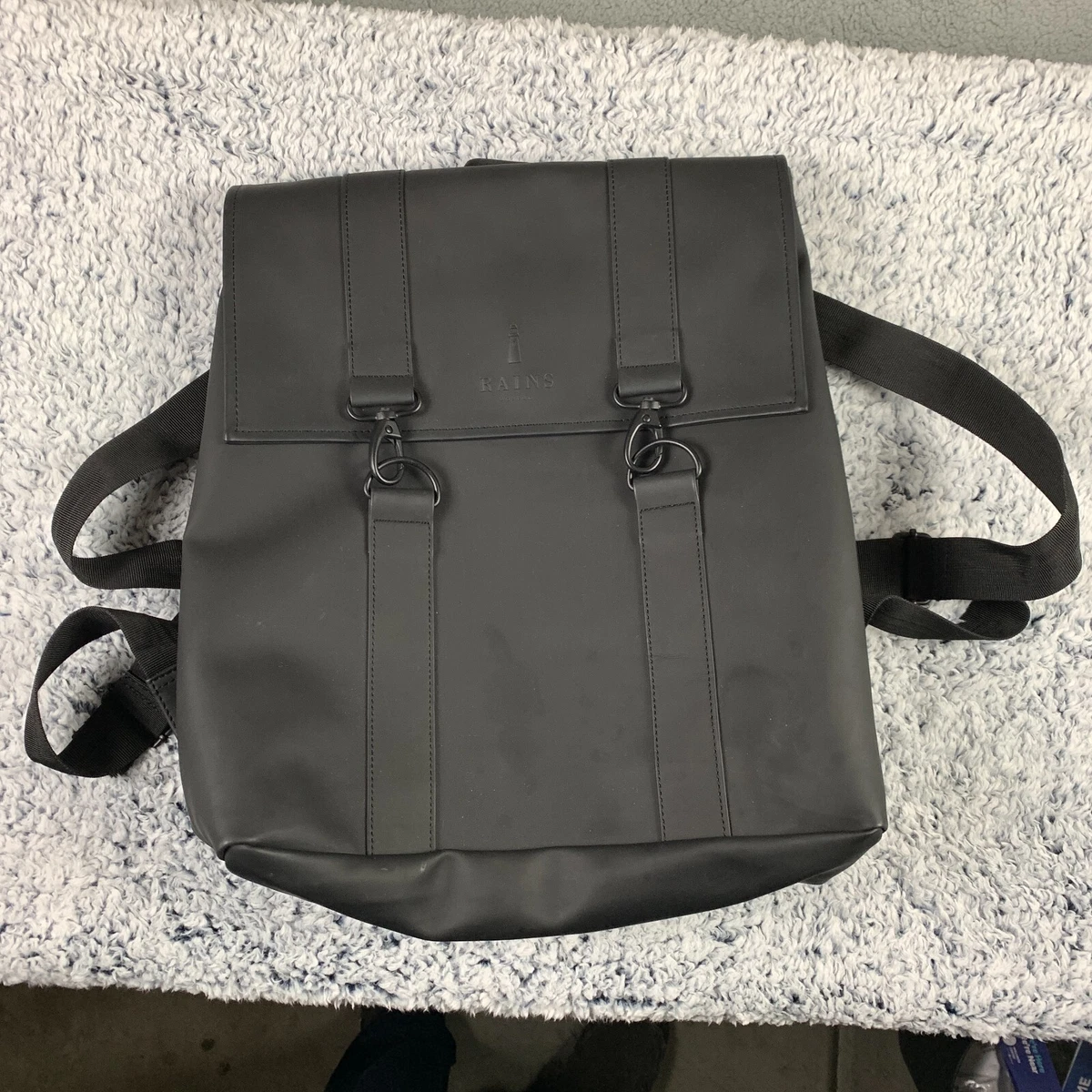 Rains msn bag mini black Clearance