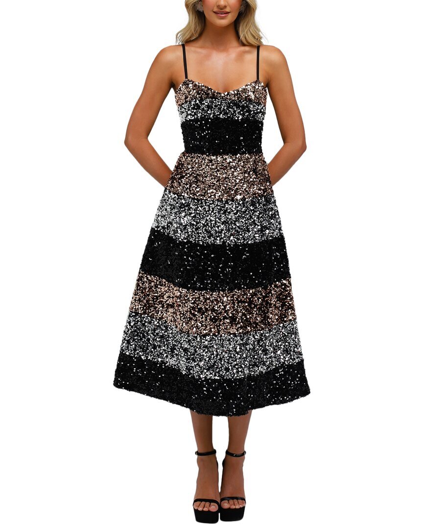 Женское миди-платье Helsi Jackie черного цвета Xs