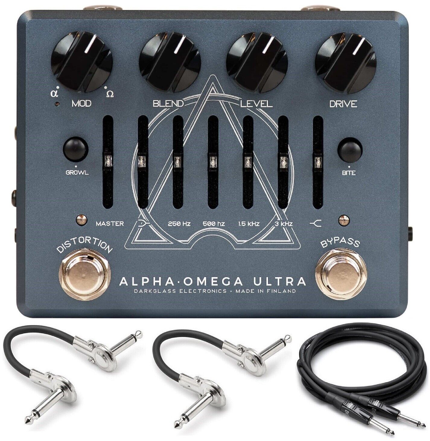 New Darkglass Alpha Omega Ultra V2 w/ Aux-In Dual Bass Preamp