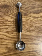 Ecko USA Melon Baller, 2 Sided with Black Plastic Handle, also balls meat!