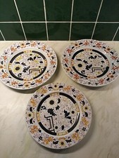 Genuine Antique Ashworth Mason's Real Ironstone China 1860's. 3 Plates, 