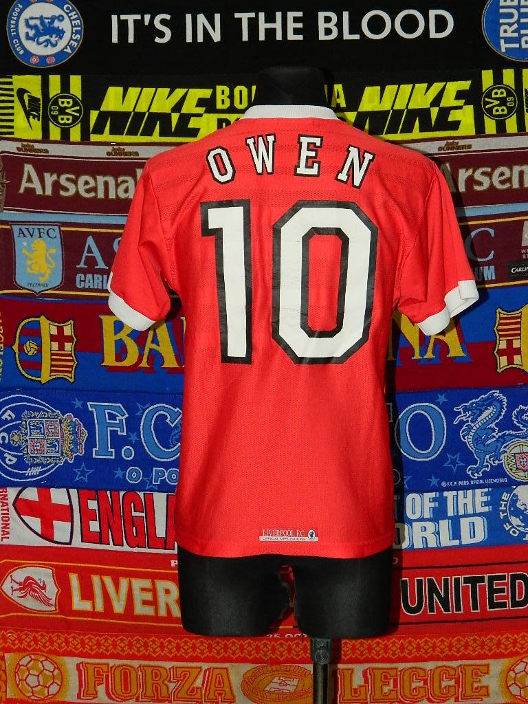 リバプール　ユニホーム　オーウェン リバプール ユニホーム オーウェン リバプール 02/03