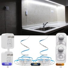 DGD Under Cabinet Lights - Plug-in Motion Sensor LED Strip Lights Indoor UL FCC