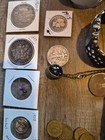 junk drawer morgans, walking liberty, barber quarter, indian head pennies — photo 2