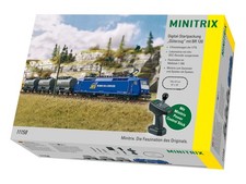Minitrix 11158 - Digital-Startpackung Güterzug mit BR 120 Ep.VI - Spur N - NEU