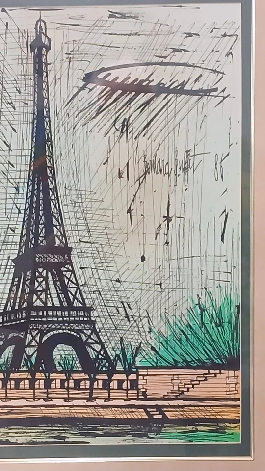 Bernard Buffet Eiffel Tour 1986 Foto 2 de 2